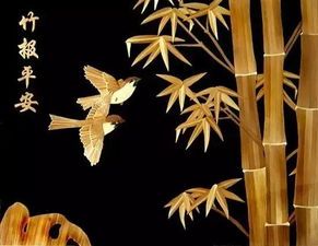 精美的中國傳統(tǒng)麥秸畫藝術